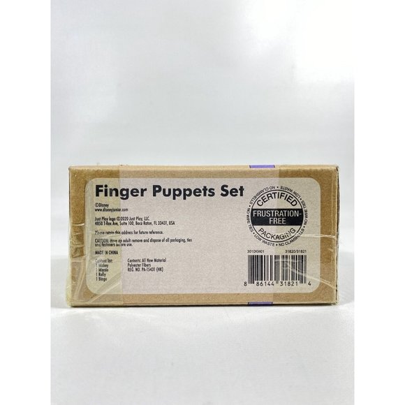 Disney Junior Music Lullabies Finger Puppets Exclusive 4 Piece Set Mickey Minnie - Picture 6 of 12